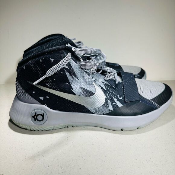 Nike KD Trey 5 III PRM, 749379-001, Gray, Mens Basketball Shoes, Size 12 - Picture 2 of 7